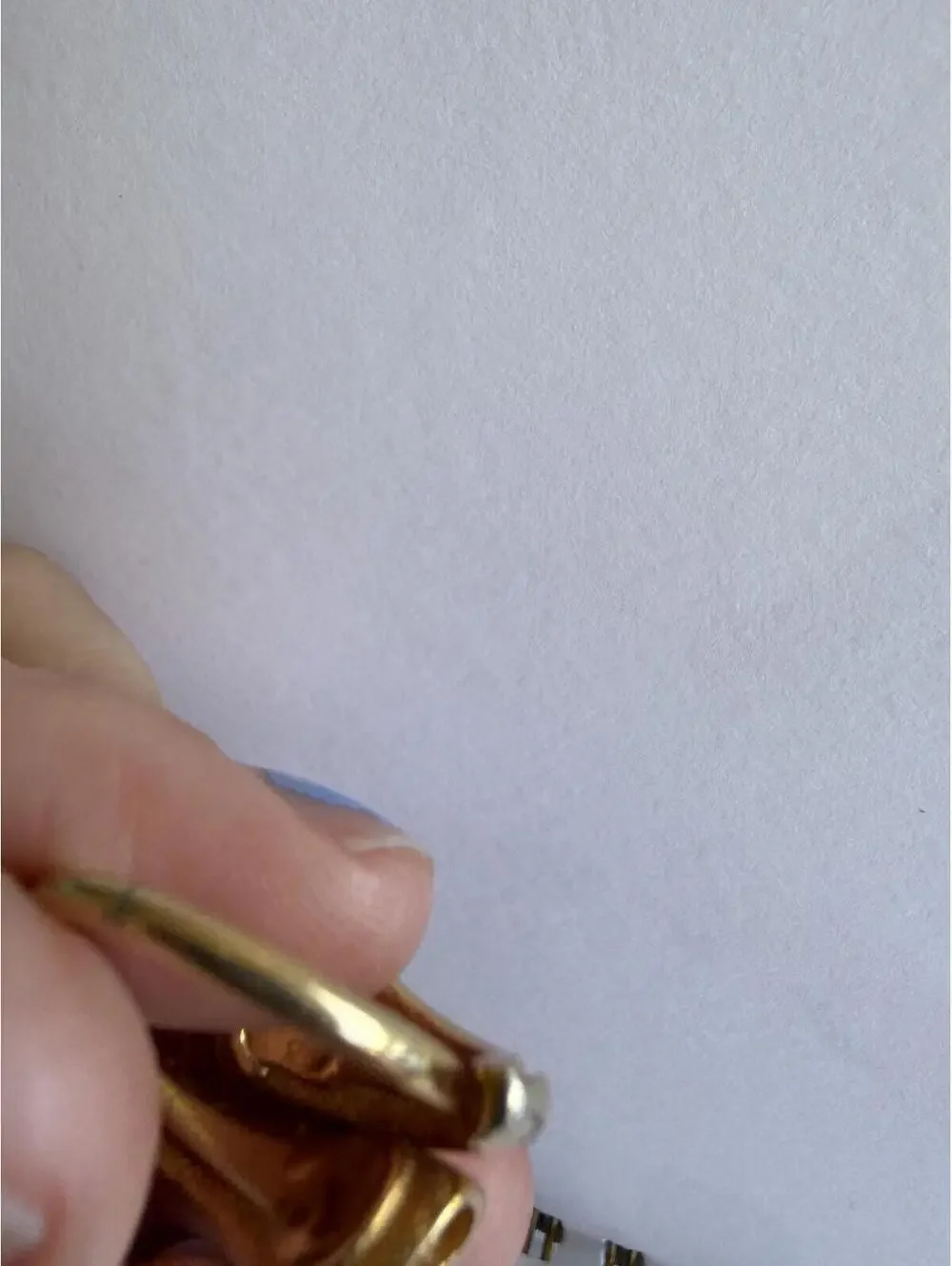Vintage Gold Tone Abstract Design Ring Size 5